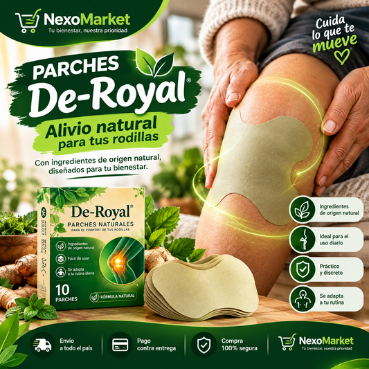 PARCHE DE RODILLA PACK X 5